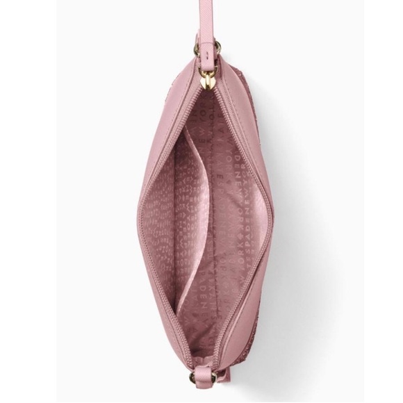 Kate Spade Ramey Greta Court Glitter Crossbody Bag - Picture 4 of 8